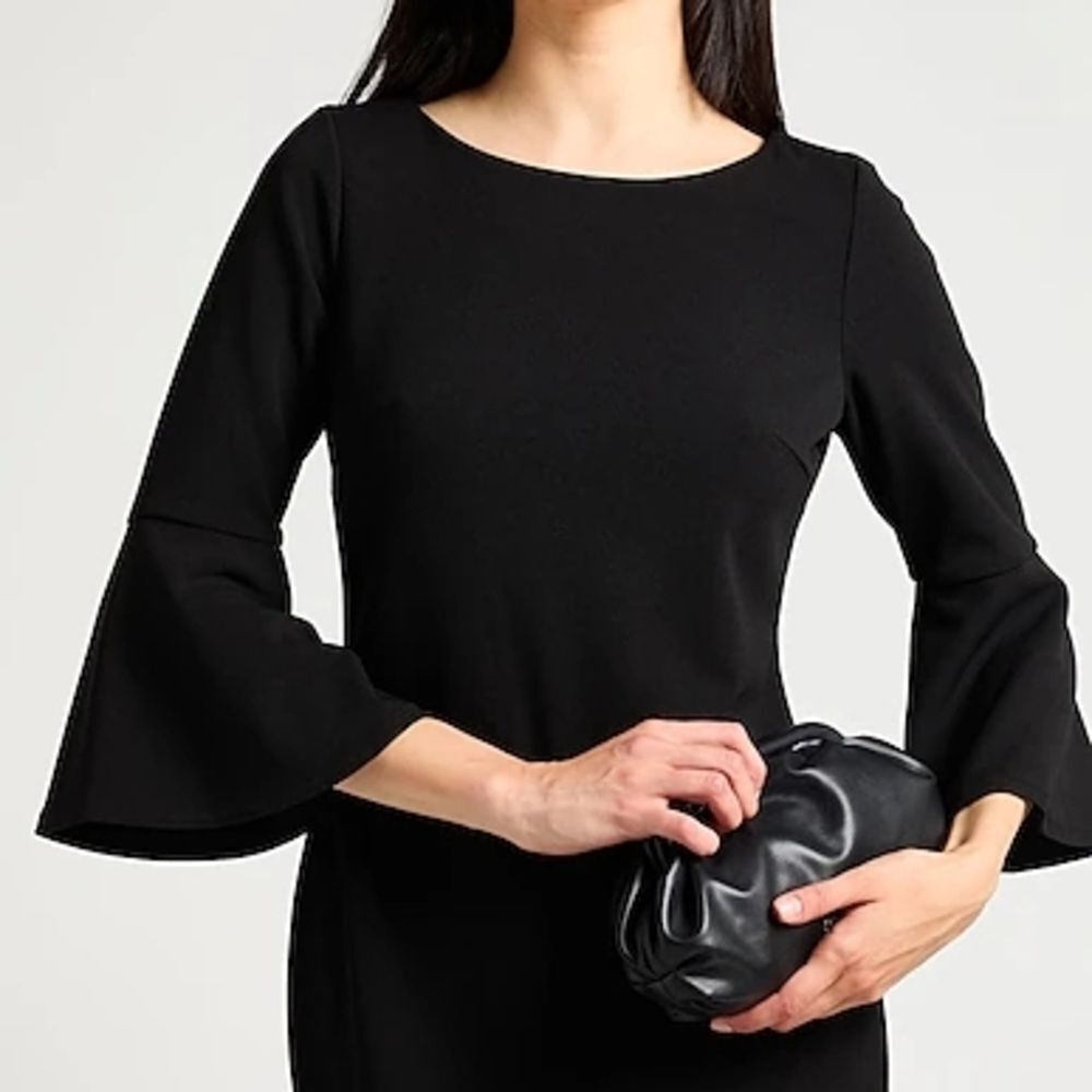 Calvin Klein Black Long Sleeve Dress - Picture 3 of 17